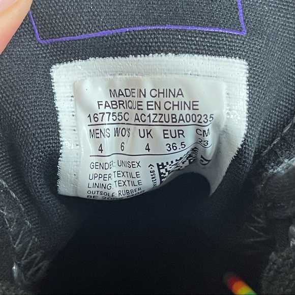 Converse Chuck 70 Pride Rainbow Sequin High Top Sneakers - Picture 10 of 10